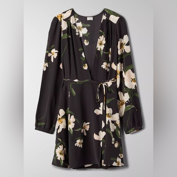 Wilfred Printed Flower Dress - Picture 3 of 5